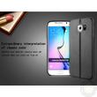 Samsung SM-G920 Galaxy S6 hátlap képernyővédő fóliával – IMAK Vega Leather – fekete Samsung SM-G920 Galaxy S6 hátlap képernyővédő fóliával – IMAK Vega Leather – fekete