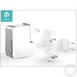 Univerzális USB hálózati töltő adapter 2 x USB – 5V/2,5A – Devia Universal Power Travel Kit – white/grey Univerzális USB hálózati töltő adapter 2 x USB – 5V/2,5A – Devia Universal Power Travel Kit – white/grey