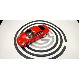 Rmz City fém autó 1:43 PORSCHE 911 TURBO PIROS