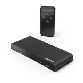 HDMI SWITCHER 3 ALJZAT (BE)/1 DUGÓ (KI), 4K, TÁVIRÁNYÍTÓVAL