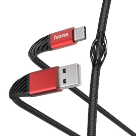 Hama USB-C "EXTREME" 1,5m, FEKETE-PIROS