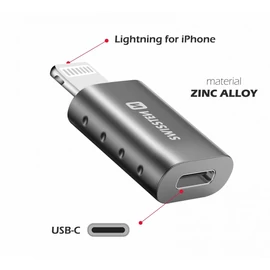 Swissten plug&play adapter lightning to USB-C