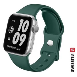 Apple Watch szilikon szíj 38/40/41 mm, zöld