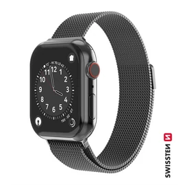 Apple Watch milánói szíj, 42-44 mm, fekete