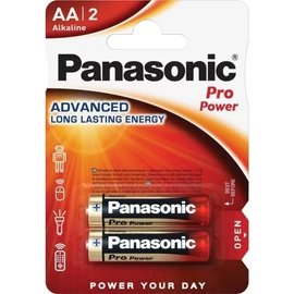 PANASONIC PRO POWER szupertartós elem (AA, LR6PPG, 1.5V, alkáli) (2db/cs)