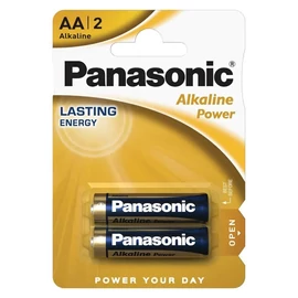 PANASONIC tartós elem (AA, LR6APB, 1.5V, alkáli) (2db/cs)