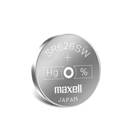 Gombelem, ezüst oxid SR626 (1db)