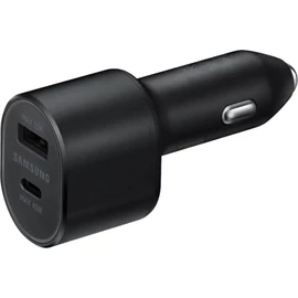 SAMSUNG 2 PORT AUTÓS TÖLTŐ (45W+15W), FEKETE