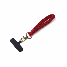 Fonott szövet csuklópánt telefon tokhoz, piros