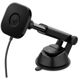Spigen Onetap Pro MagSafe autós tartó vezeték nélküli (wireless) töltővel, szélvédőre / műszerfalra