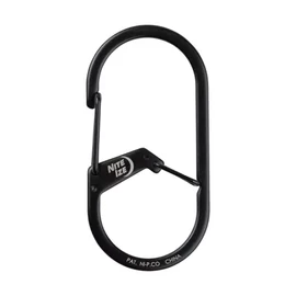 Nite Ize G -Series® dupla kamrás karabiner #3 - Fekete