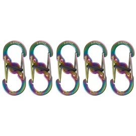 Nite Ize S -Biner® Microlock® acél - 5db/csomag - Spectrum