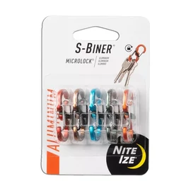 Nite Ize S -Biner® Microlock® alumínium - 5db/csomag - vegyes