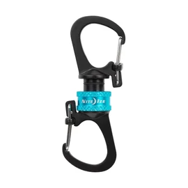 Nite Ize MSBL-03-R7 SLIDELOCK 360 MÁGNESES KARABINER, KÉK