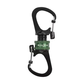 Nite Ize MSBL-08-R7 SlideLock 360 mágneses karabiner, olívzöld
