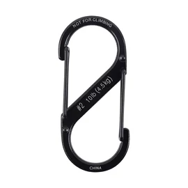 Nite Ize S karabiner (max 4,5kg), fekete (SB2-03-01)