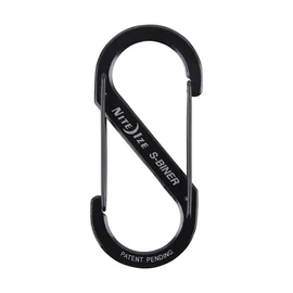 Nite Ize S karabiner #5 ( max 45kg), fekete (SB5-03-01_NI408)