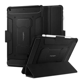 SPIGEN RUGGED ARMOR Apple iPad 10.2 (2021) tablet tok FEKETE