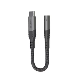 Astrum VerveMesh VMCA50 Type - C - 3,5 mm-es jack szövetbevonatos erősített átalakító adapter 50cm