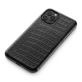 GIZMOprotect texturált fekete alligátorbőr mintás telefon hátlapi fólia