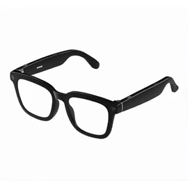 Okos szemüveg (v5.3, kamera, zenelejátszás, hívásfogadás, AI fordító, IP64) FEKETE