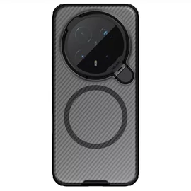 NILLKIN CAMSHIELD PROP MAGNETIC szilikon telefonvédő ÁTLÁTSZÓ/FEKETE Honor Magic 8 Pro