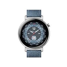 HONOR WATCH FIT okosóra (bőr szíj, állítható, aktivitásmérő, barométer, GPS) EZÜST  NFC