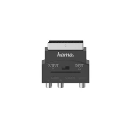 Hama FIC AV ADAPTER SCART-3RCA-SVHS BE/KI