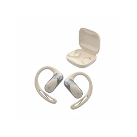 Swissten TWS open ear fülhallgató futáshoz, bézs