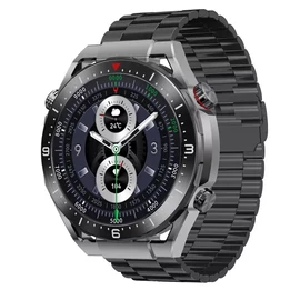 Maxcom Ecowatch1 fémházas IP67 okosóra pulzus és vérnyomásmérővel fekete