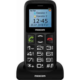 Maxcom MM426 SE (Type-C) mobiltelefon, dual sim-es kártyafüggetlen, bluetooth-os, fm rádiós fekete