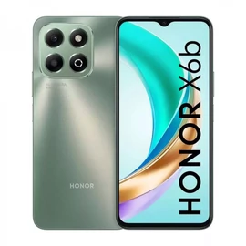 Honor X6b 4/128 GB Dual SIM kártyafüggetlen érintős mobiltelefon, zöld, 6.56 inch