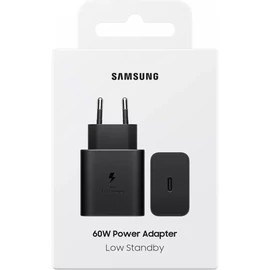 Samsung EP-T6010NBEGW gyári hálózati fekete gyorstöltő 3A 60W