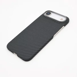Mágneses aramid karbon tok, iPhone 17 Air , Fekete