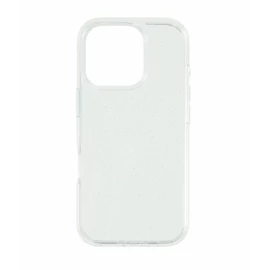 iPhone 16 Pro csillámos szilikon hátlap, Átlátszó