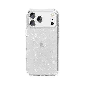 Iphone 17 Pro csillámos szilikon telefontok, Átlátszó