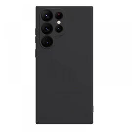 Premium szilikon tok, Samsung S23 Ultra, Fekete
