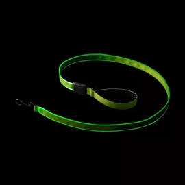 Nite Ize Nitedog® tölthető -póráz - Lime/Green LED 1,22m (7,5 óra működés)