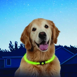 Nite Ize NiteHowl® világító LED nyakpánt, zöld Méretre vágható 30,5 cm - 68,5 cm (5 óra üzemidő)