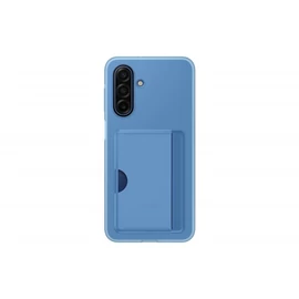SAMSUNG A17 KÁRTYATARTÓS HÁTLAPVÉDŐ KÉK