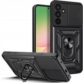 Tech-Protect Camshield Pro Samsung Galaxy A56 kitámasztóval, fekete