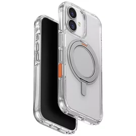Uniq Swivix Apple iPhone 17 tok 360 fokban állítható kitámasztóval, átlátszó