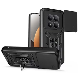 Tech-Protect Camshield Pro Xiaomi Redmi Note 15 Pro 5G kitámasztóval, fekete