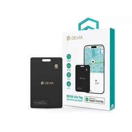 Devia Lite Tag Anti-Lost Device helymeghatározó kártya - fekete