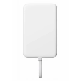 Xiaomi Magnetic Power Bank 10000mAh beépített USB, fehér