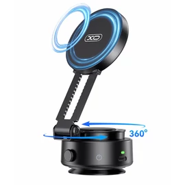 XO 168 mágneses tartó 360° elforgatható, fekete