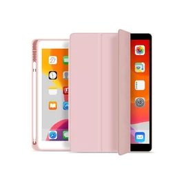 Apple iPad 10.2 (2019/2020) védőtok (Smart Case) on/off funkcióval,  pink