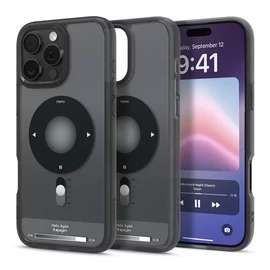 Spigen Ultra Hybrid MagFit Apple iPhone 16 Pro Max tok - Classic fekete MagSafe (iPOD minta)