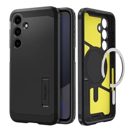 Spigen Tough Armor MagFit Samsung Galaxy S24 FE MagSafe tok - Black, (fekete)