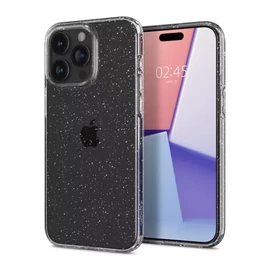 Spigen Liquid Crystal Glitter Apple iPhone 15 Pro tok - csillámos átlátszó